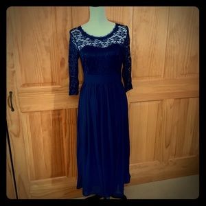 Grace Karin Navy Dress- Small